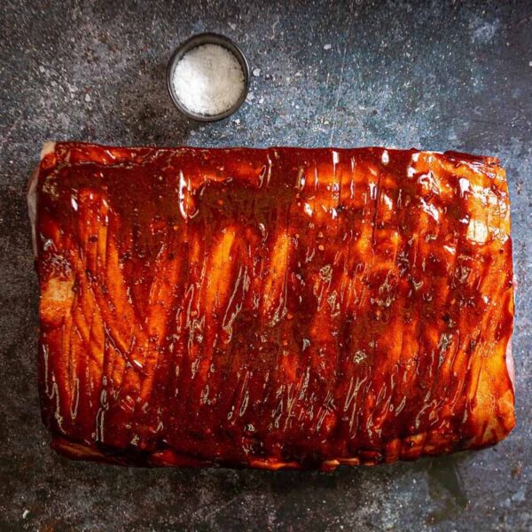 Pork Belly with Sweet Pepper Ginger and Soy