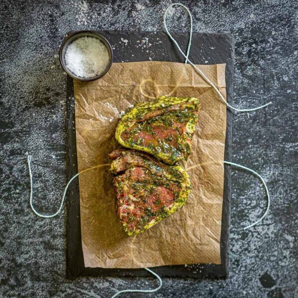 4 Minted Lamb Chops