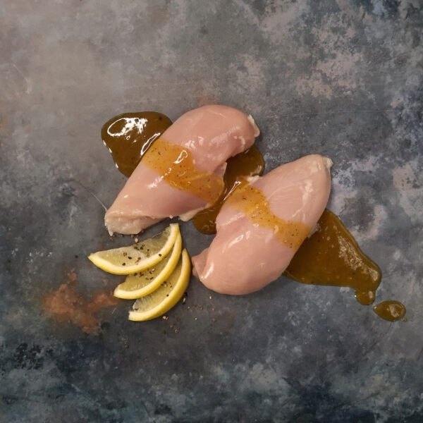 Chicken in Lemon and Coriander Sauce