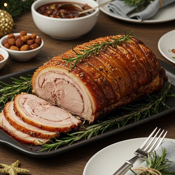 Hepburns Christmas Porchetta
